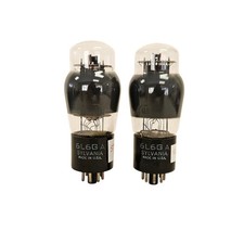 6L6GA SYLVANIA JAN CHS SQUARE