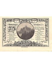 Allemagne Kahla - 75 Pfennig