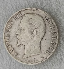 5 francs NAPOLEON III  1855 BB