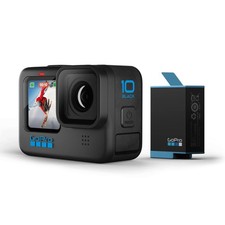 GoPro HERO 10 Black Caméra d'action étanche avec écran LCD frontal - Recondition