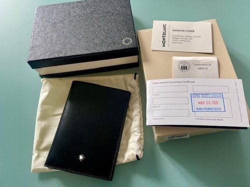 Portefeuille montblanc neuf - portefeuille,