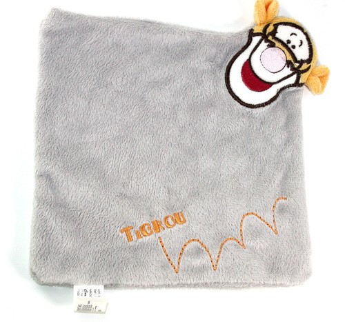 Doudou plat gris - , tigrou