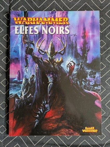 Warhammer livre armée elfes - warhammer,