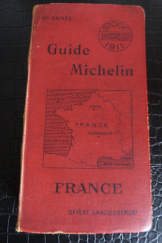 Ancien guide michelin - guide, de