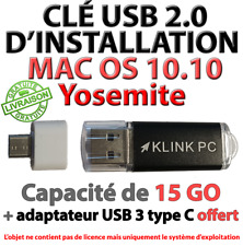 Clé USB de dépannage et installation MAC OS 10.10 Yosemite