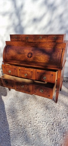 Bureau cylindre louis xvi - bureau,