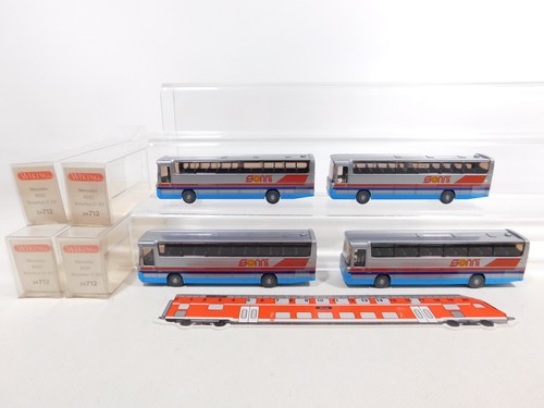 24 712 autocar bus - 4x, h0