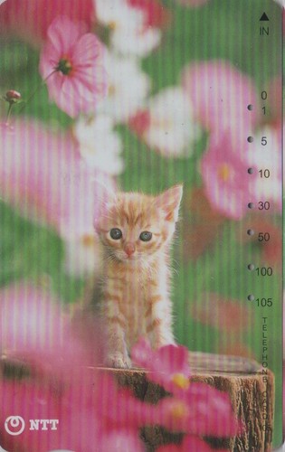Télécarte japon animal - télécarte,