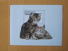 Burkina Faso 1000f Chatons Persans MNH neuf Bloc-Feuillet BF 85 1999