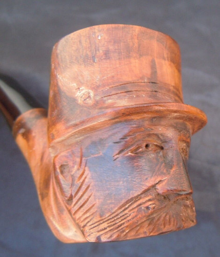 Pipe bruyere sculptee saint - pipe,