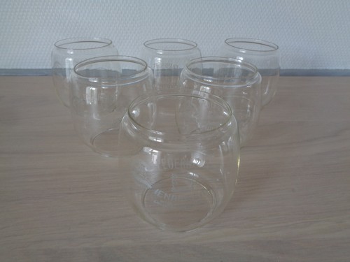 Lot verres lampe tempete - 6,