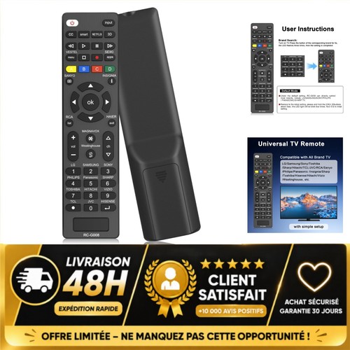Télécommande universelle - universelle, tv