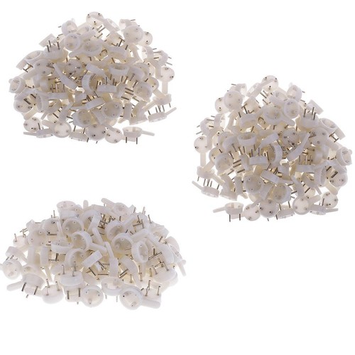 Crochets plastique pour - 50,