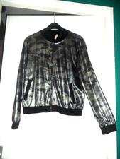 BLOUSON VESTE ZIPPE "LAMER&CO" NOIR/DORE TAILLE L-38/40 TBE!!