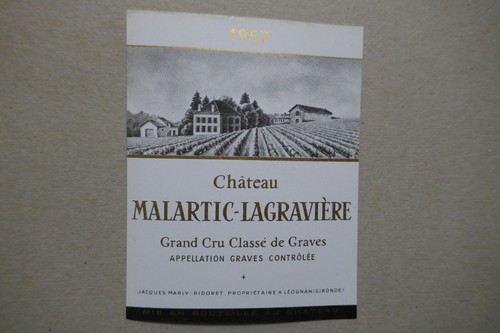 Etiquette ancienne 1957 vin - etiquette,