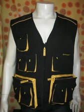 Ancienne VESTE SANS MANCHE DUNLOP TM Auto Camion Atelier Mécanique Pneu Mécano