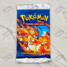 HEAVY ! Pokemon Base Set Booster Pack TCG 4ème print UK 1999-2000 Low pop all...