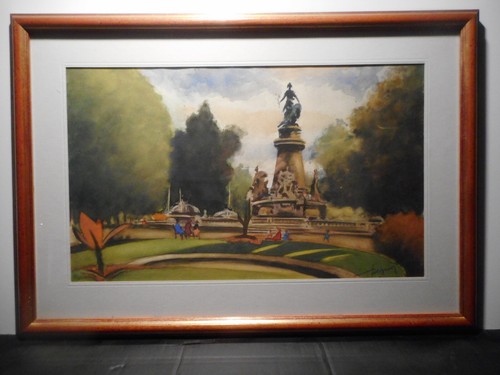 Tableau peinture place carnot - peinture,