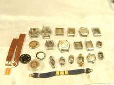 ?? ANCIEN LOT PIECE 18 MONTRES HOMME FEMME 3 CADRAN 2 BRACELET VINTAGE