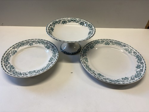 Plat rond compotier pied - plat,