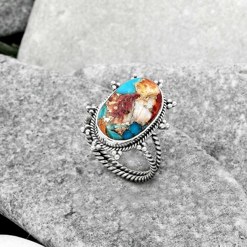 Bague artisanale argent 925 - en,