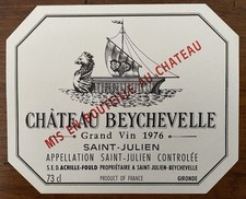 Étiquette Château