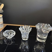 Vase cristal cristallerie daum - vase,