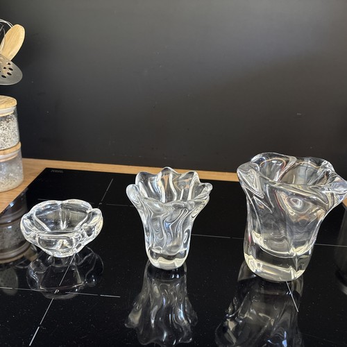 Vase cristal cristallerie daum - cristal,