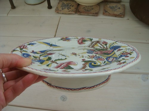 Assiette piedouche gien - gien, corne