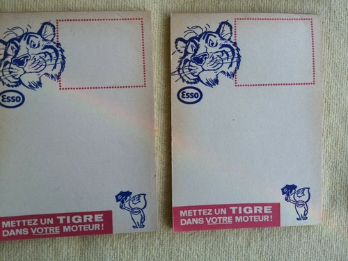 Lot carnets note esso - lot, de