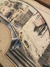 Projet Eventail & Ancien & Peinture & Réf Y