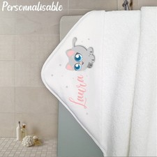 Cape de bain en éponge