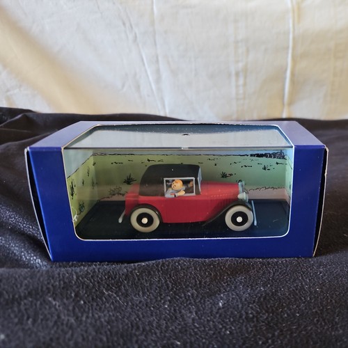 Voiture tintin le coupé - en,