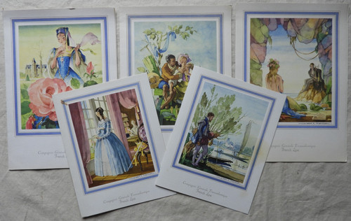 Lot menus anciens paquebot - anciens,