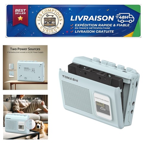 Lecteur cassette portable - cassette,
