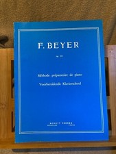 F. Beyer Méthode préparatoire de piano opus 101 éditions Schott
