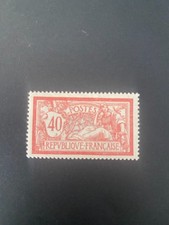 Timbre France. Merson 119 neuf**en bord de feuille TBC signé Scheller