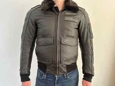 Blouson cuir bering moto - en,