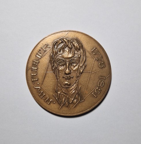 Médaille bronze j - en, j.m.w