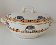 Soupière Longwy art déco