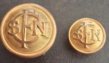 Bouton Chemin de Fer SNCF