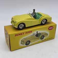 1/43 Triumph TR2 sport jaune