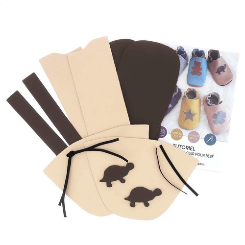 Kit chaussons cuir pour - en,