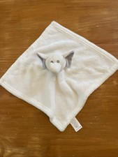 Doudou Plat Carré Blanc