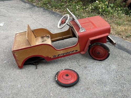 Vintage pedal car - vintage, steger