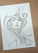 Dessin Art Crayon Original