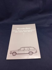MERCEDES BREAK 240TD 300TD 200T 230T 250T 280TE Brochure Catalogue Vente 
