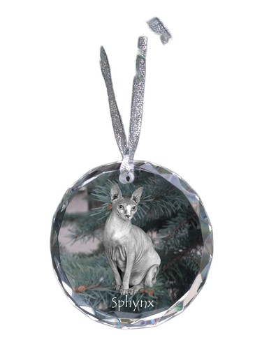 Sphynx médaille cristal - médaille, en