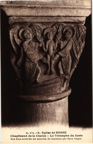 Cpa église de - g., d'o.