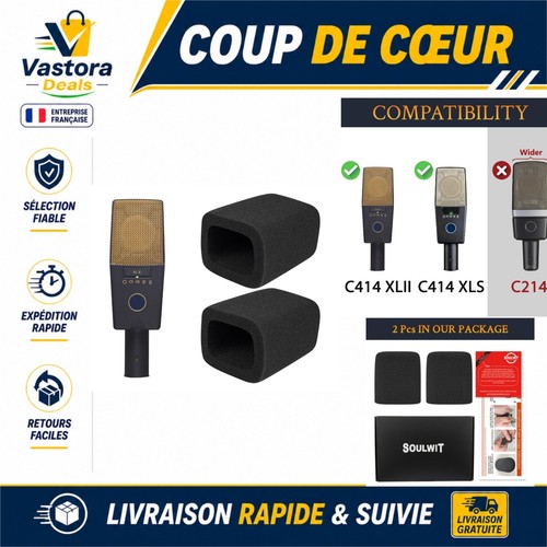 Filtre anti pop soulwit - anti-pop, pour